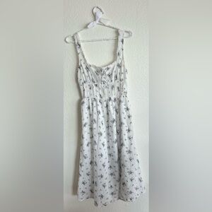 American Eagle Outfitters Black and White Floral Dress